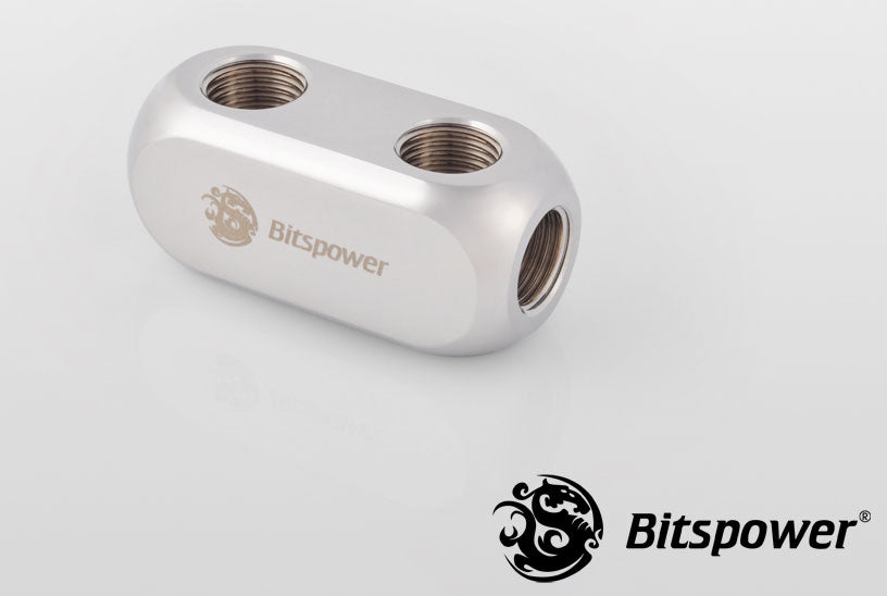 Bitspower S-blokk, 1/4"BSPx6