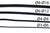 Nanoxia kabelstrømpe, tettflettet, Ø8-Ø16mm, sort