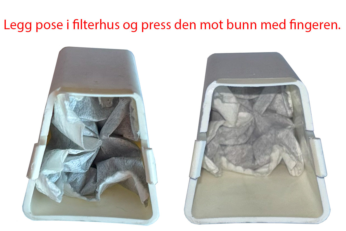 Aktivt kull, 6 porsjonsposer