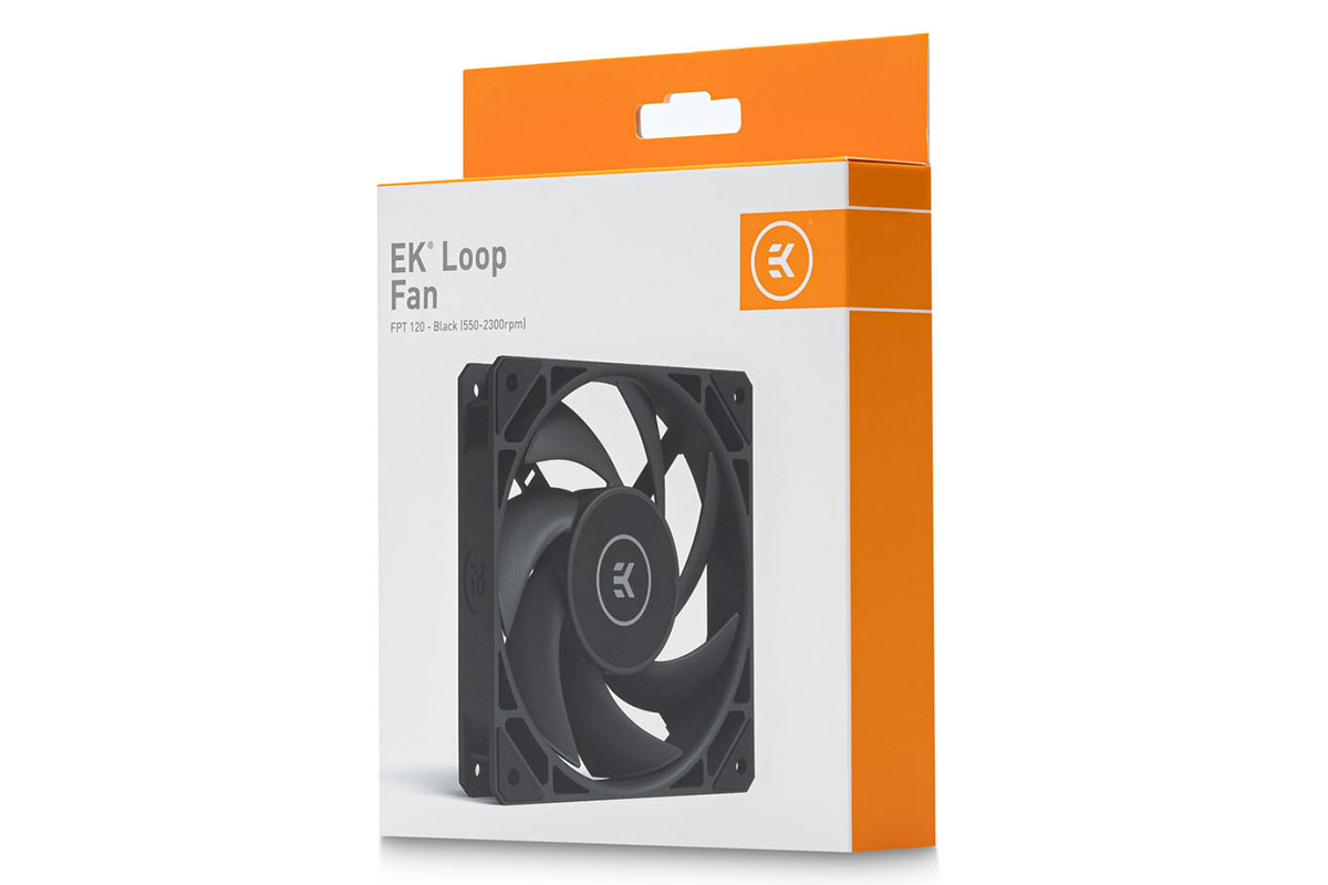 EK vifte, EK-Loop Fan FPT 120 - Black (550-2300rpm)
