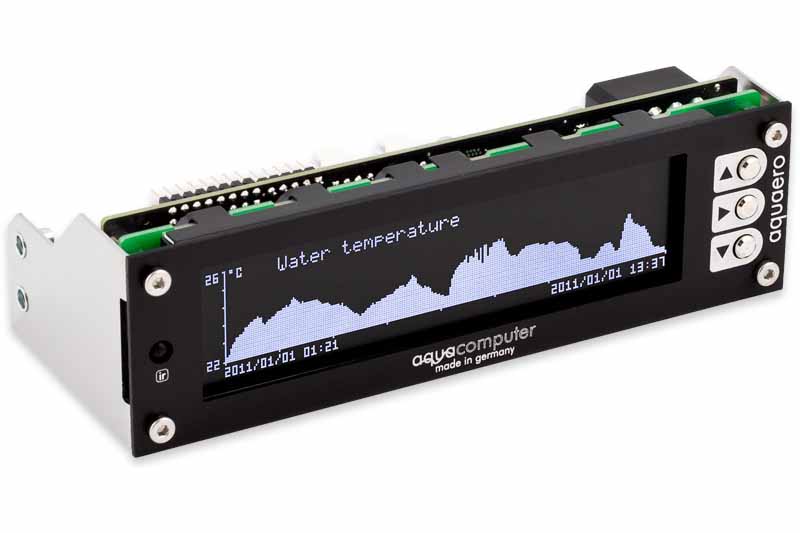 AquaComputer styringssentral, aquaero 6 PRO USB, sort