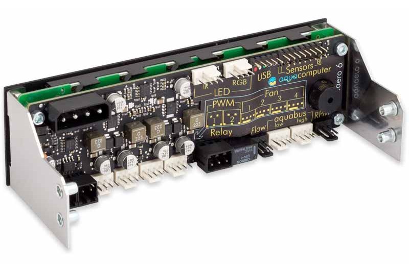 AquaComputer styringssentral, aquaero 6 PRO USB, sort