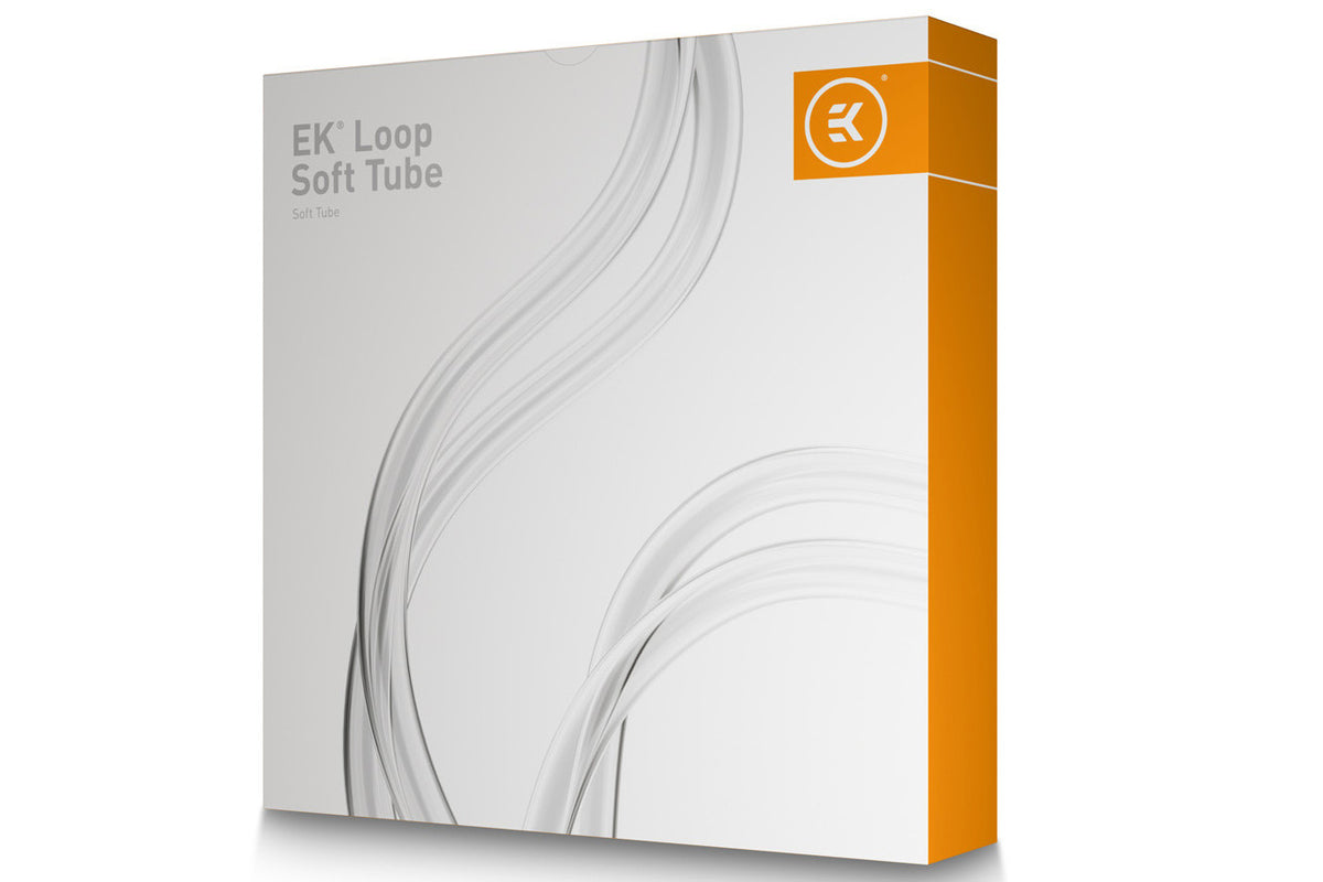 EK-Loop, slange, 3/8&quot;ID -1/2&quot;OD (10/13mm), klar, 3 meter