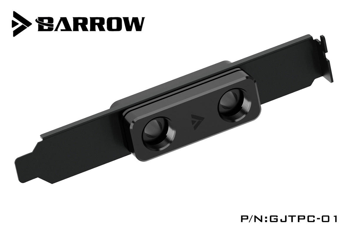 Barrow PCI deksel gjennomføring, 1/4"BSP, Black