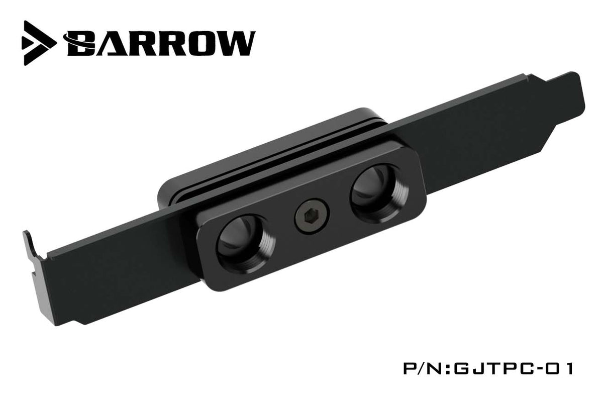 Barrow PCI deksel gjennomføring, 1/4"BSP, Black
