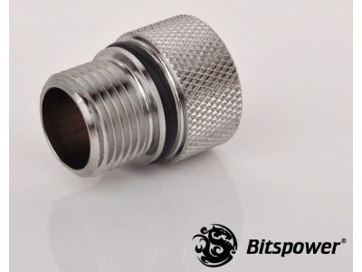 Bitspower adapter til Eheim pumpe, 3/8"BSP til 1/4"BSP