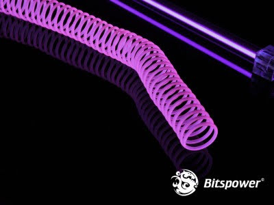 Bitspower Smart-Coil for 5/8&quot;OD slange, UV Rød