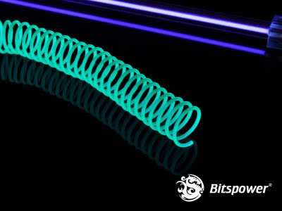 Bitspower Smart-Coil for 5/8"OD slange, UV Grønn