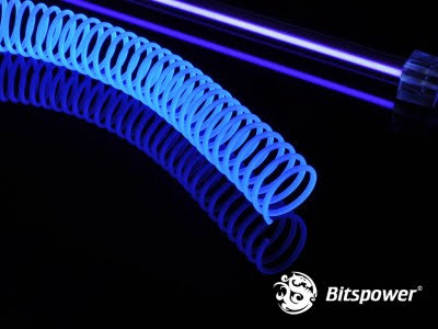 Bitspower Smart-Coil for 3/4"OD slange, UV Blå