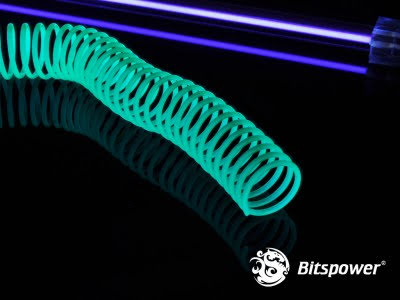 Bitspower Smart-Coil for 3/4"OD slange, UV Grønn