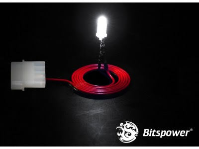 Bitspower LED, 5mm, Hvit