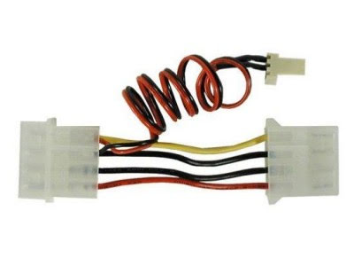 Adapter, 4- til 3-pins kabel