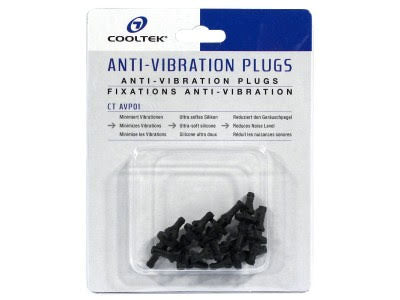 Cooltek viftefester, vibrasjonsisolerende, 8 stk.