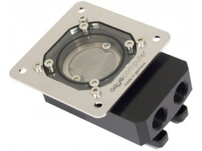 AquaComputer filter med stengeventiler