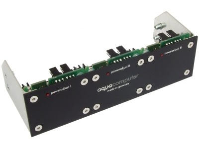AquaComputer innbyggingsramme for poweradjust 3 USB