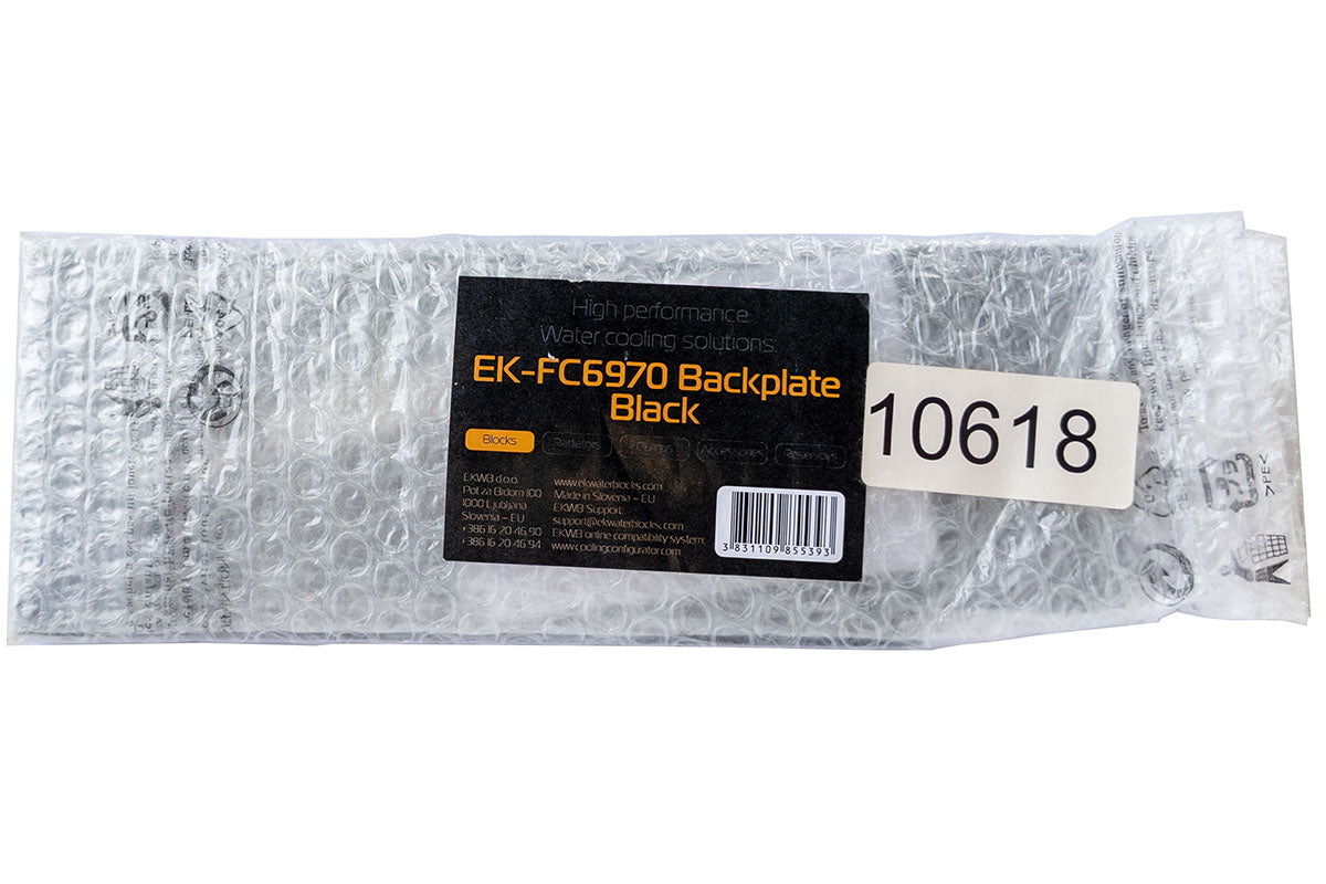 EK bakplate for EK-FC6970, sort