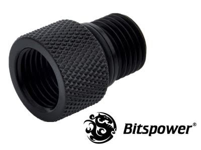 Bitspower adapter til Eheim pumpe, 1/4"BSP til 1/4"BSP, MB