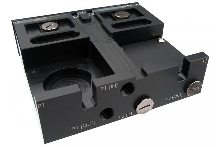 Koolance RP-401X2 Reservoir, Dual Loop