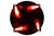 Bitfenix vifte m/rød LED, Spectre, 200x20