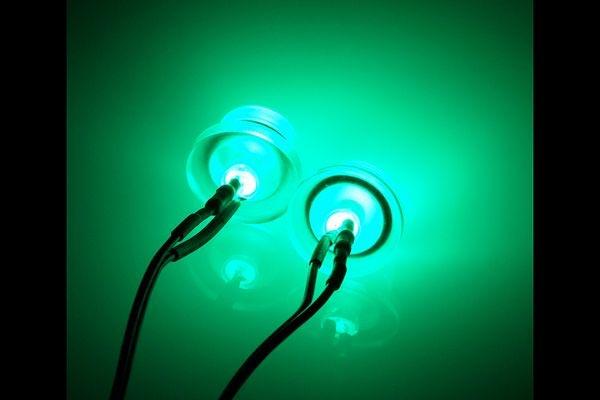 EK LED, 2 stk 3mm, Grønn