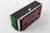 Bitspower vannblokk, RAM, 6 DIMM, kobber/nikkel, klar rød akryl