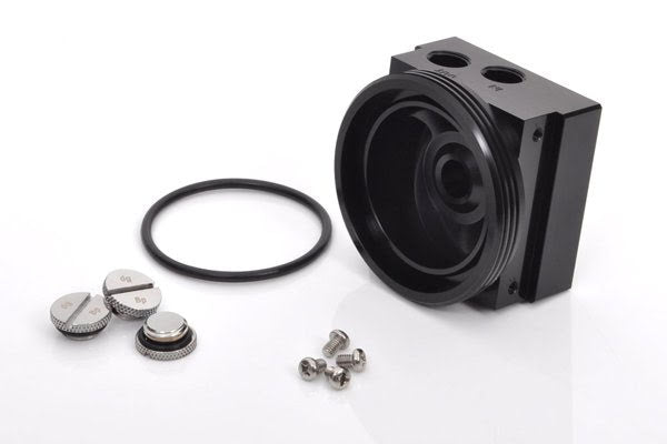 Bitspower D5 / MCP655 pumpetopp, sort