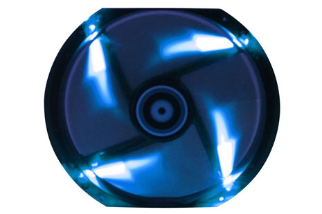 Bitfenix vifte m/blå LED, Spectre, 230x30