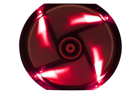 Bitfenix vifte m/rød LED, Spectre, 230x30