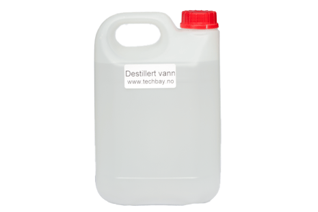 TechBay destillert vann, 2 liter