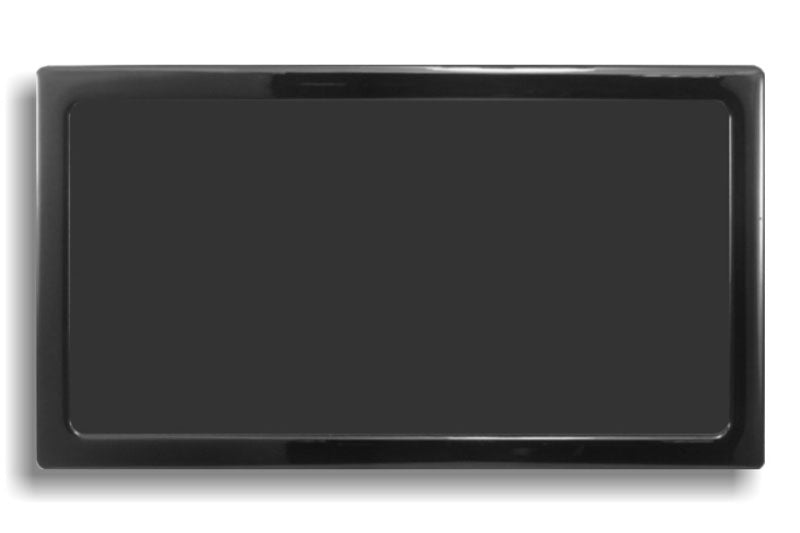 DEMCiflex magnetisk filter 2x120mm, rektangulær, sort