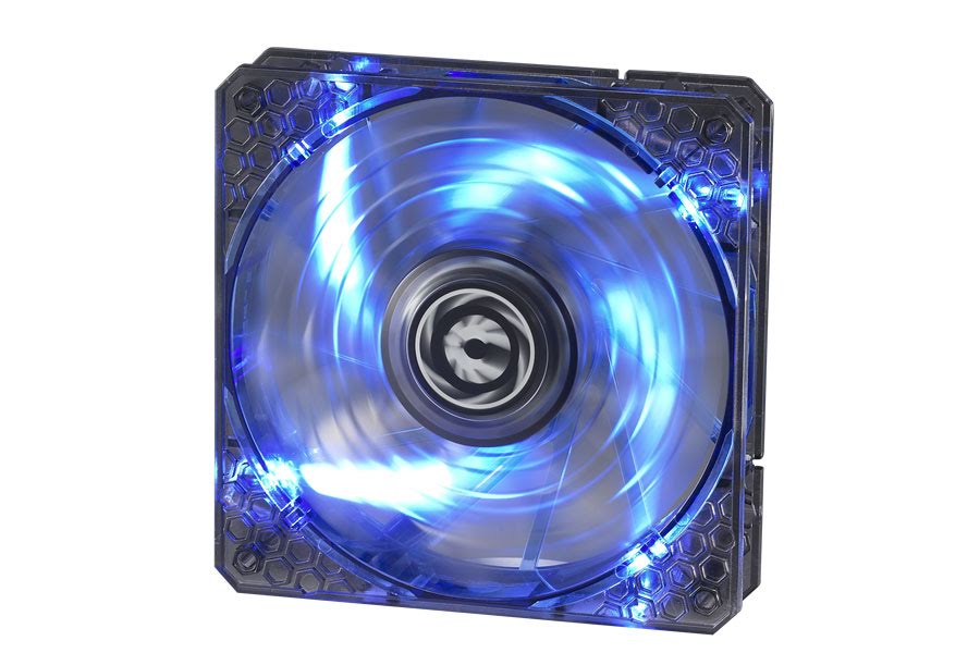 Bitfenix vifte m/blå LED, Spectre PRO, 120x25