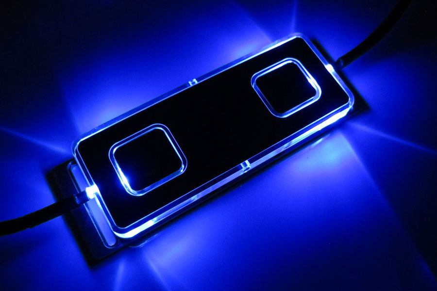 XSPC vannblokk, RAM, 4 DIMM, kobber