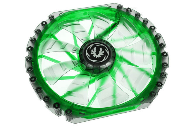 Bitfenix vifte m/grønn LED, Spectre PRO, 230x30