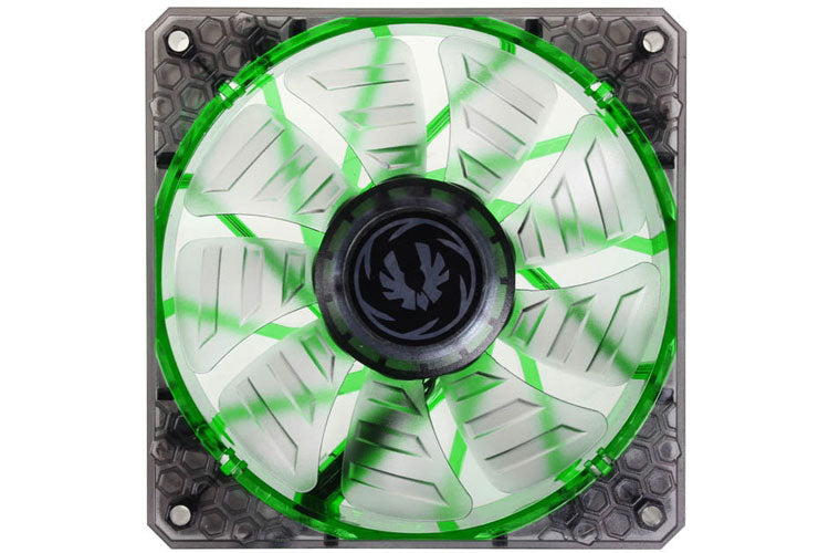 Bitfenix vifte m/grønn LED, Spectre PRO, 120x25