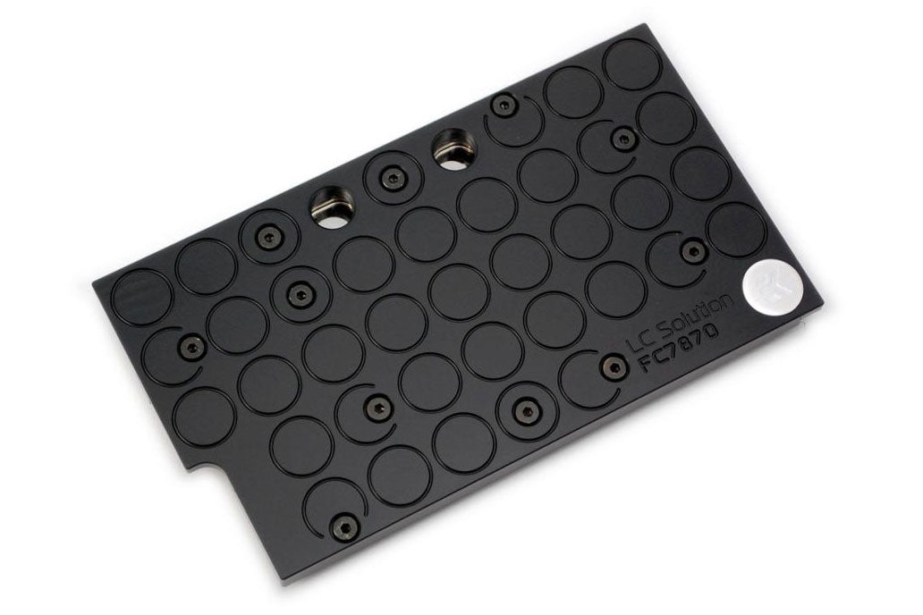 EK vannblokk for skjermkort, EK-FC7870 - Acetal + Nickel