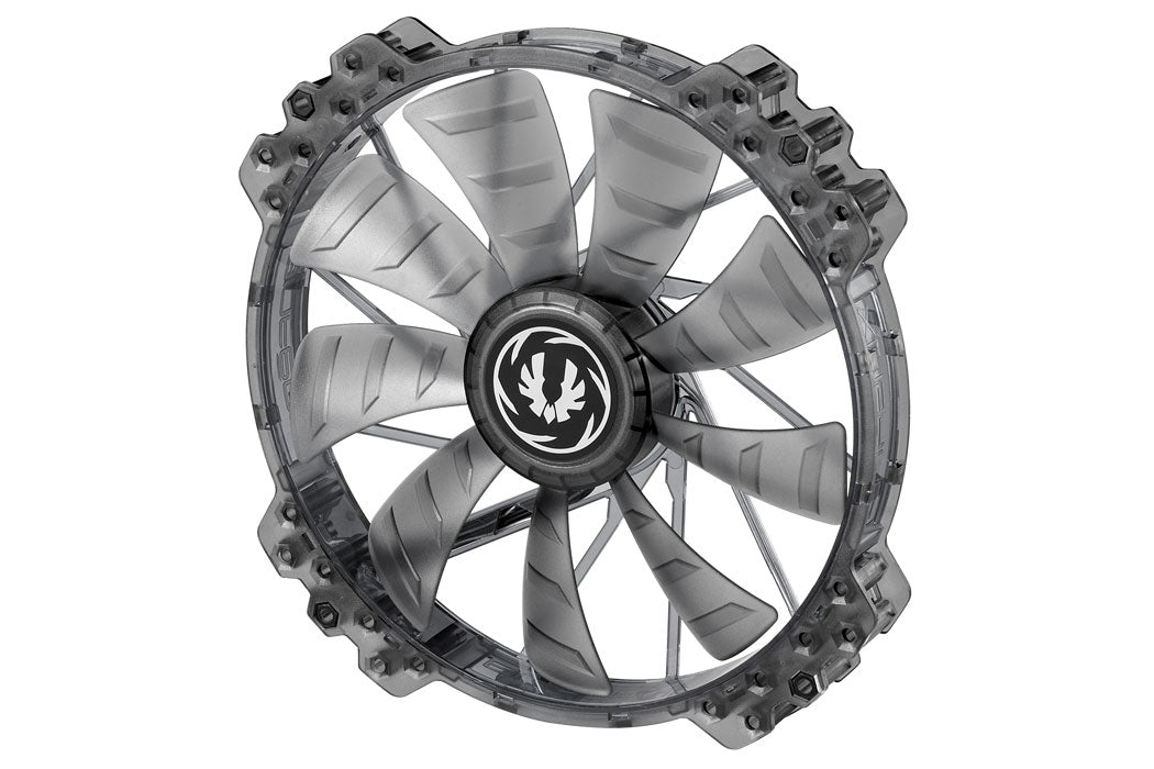 Bitfenix vifte m/hvit LED, Spectre PRO, 200x25, sort