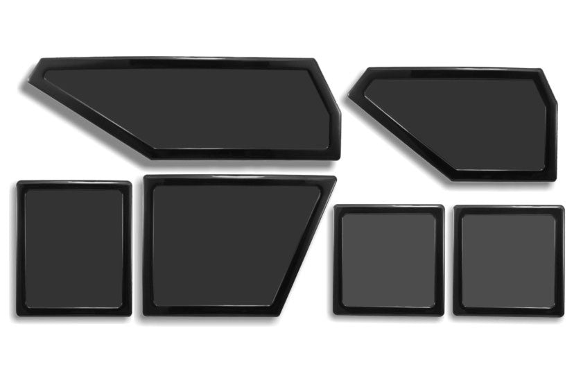 DEMCiflex magnetisk filtersett for NZXT Phantom 410, sort