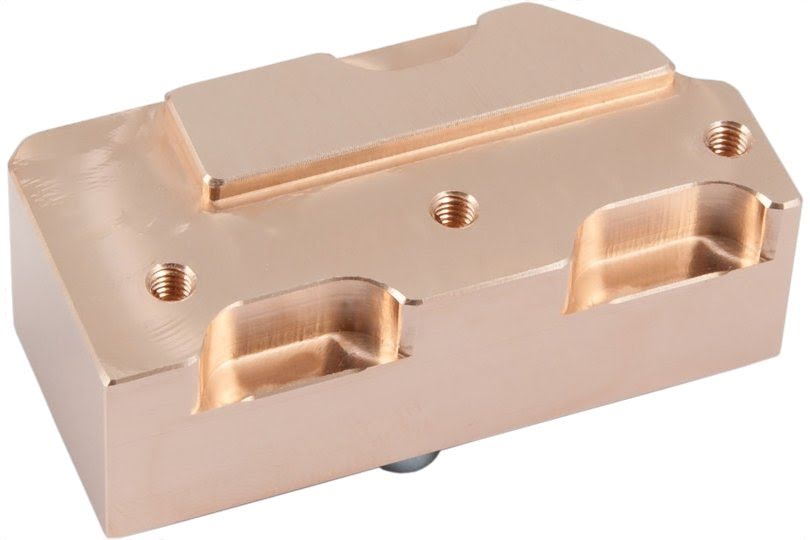 Aquacomputer vannblokk for aquaero 5