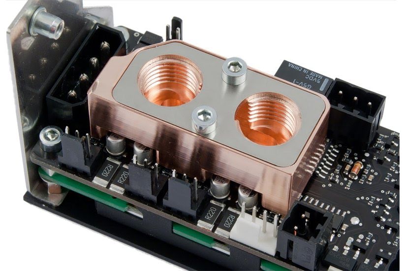 Aquacomputer vannblokk for aquaero 5