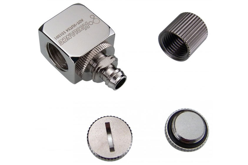 Koolance VLV-XUTX4B, dreneringsventil