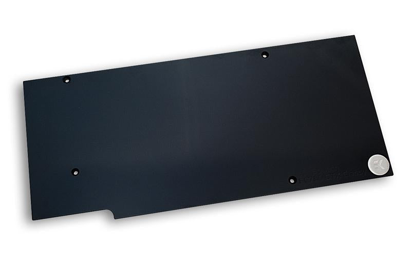 EK bakplate for EK-FC780 GTX Classy, sort