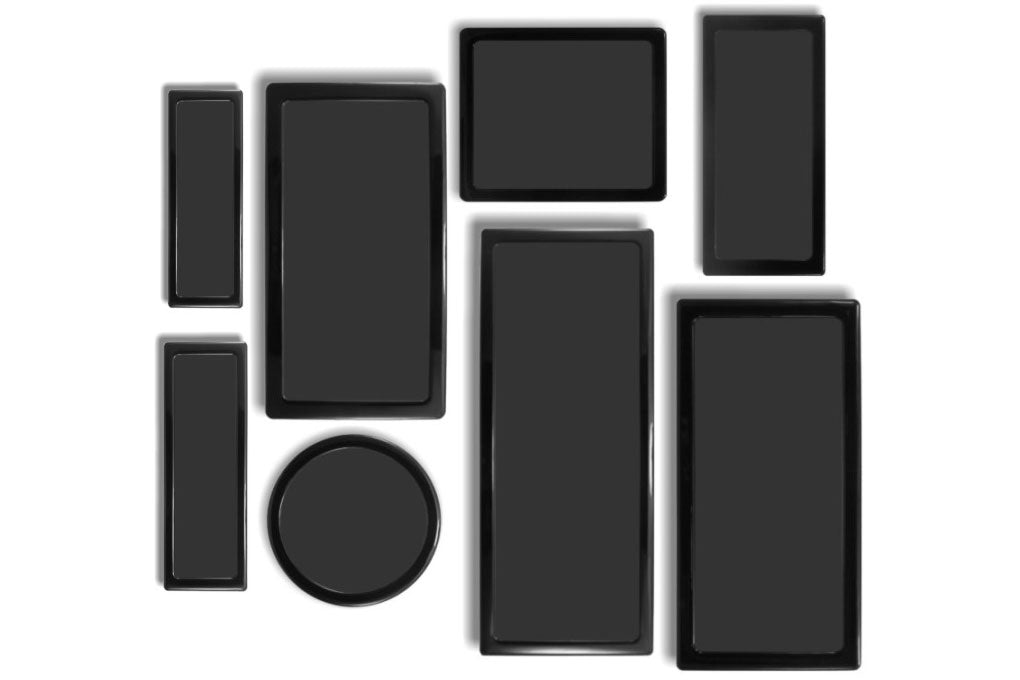 DEMCiflex magnetisk filtersett for Corsair Air 540D, sort