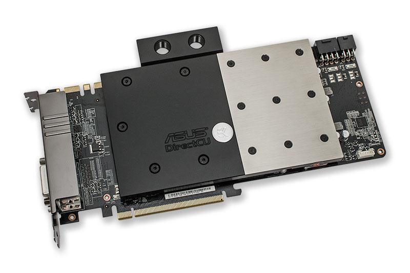 EK vannblokk for skjermkort, EK-FC 770 GTX DCII - Nickel+Acetal