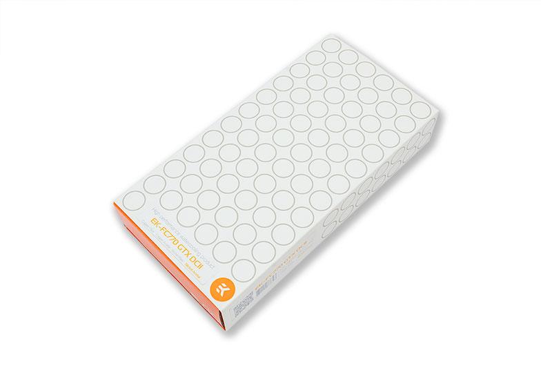 EK vannblokk for skjermkort, EK-FC 770 GTX DCII - Nickel+Acetal