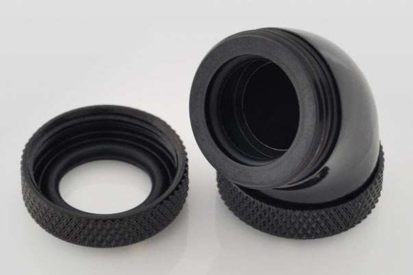 Bitspower Multi-Link Adapter, 60°, Ø12mm, Matt Black