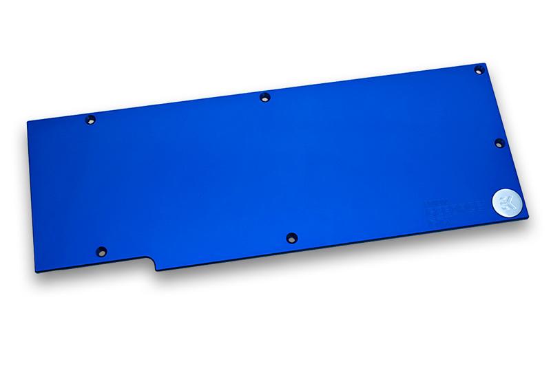 EK bakplate for EK-FC780 GTX Ti, Blå