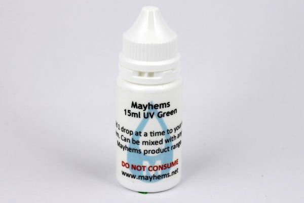 Mayhems Dye, UV Green, 0.015 liter