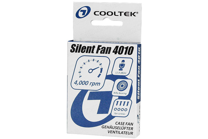 Cooltek vifte, Silent Fan 4010, 40x10