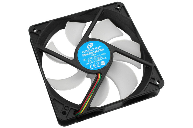 Cooltek vifte, Silent Fan 120 PWM, 120x25