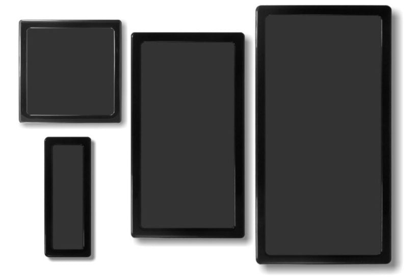 DEMCiflex magnetisk filtersett for Corsair 200R, sort